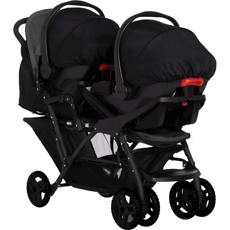 Graco 'Stadium Duo' Geschwisterwagen Black/Grey – Bild 9