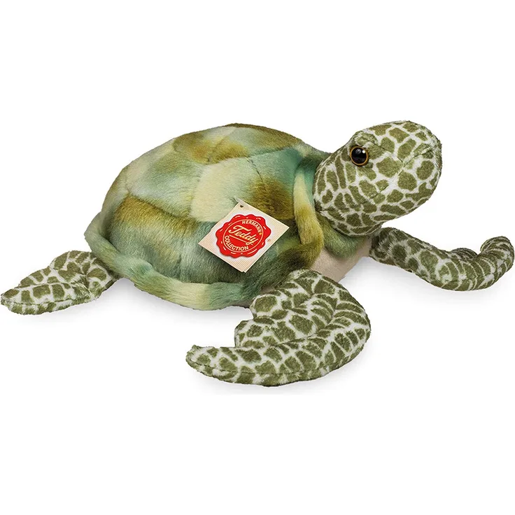 Teddy Hermann 901136 Wasserschildkröte Plüsch, 22 cm