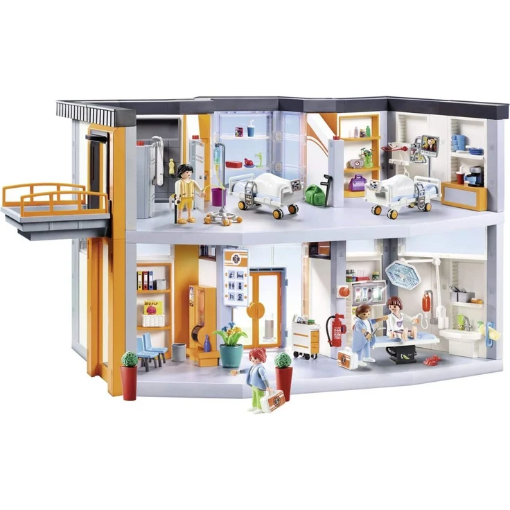 PLAYMOBIL 70190 - City Life - Großes Krankenhaus mit Einrichtung – Bild 5