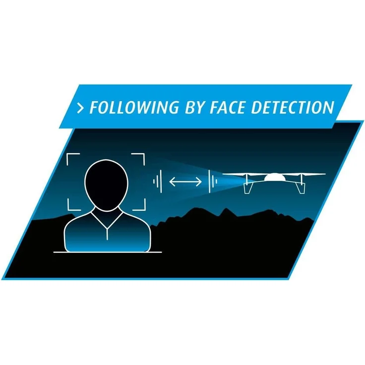 Revell Control 23825 RC Kamera-Quadcopter ICON, 720p, 2.4 GHz Fernsteuerung, auch über Smartphone-App steuerbar, Gesichtserkennung Ferngesteuerter Quadrokopter, grau/schwarz – Bild 5