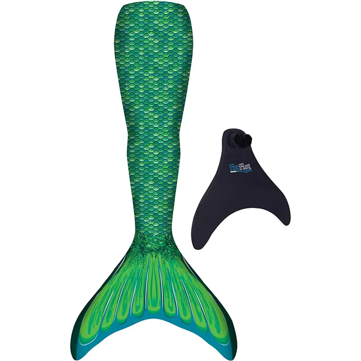 Fin Fun Meerjungfrau Mermaidens grün, L/XL