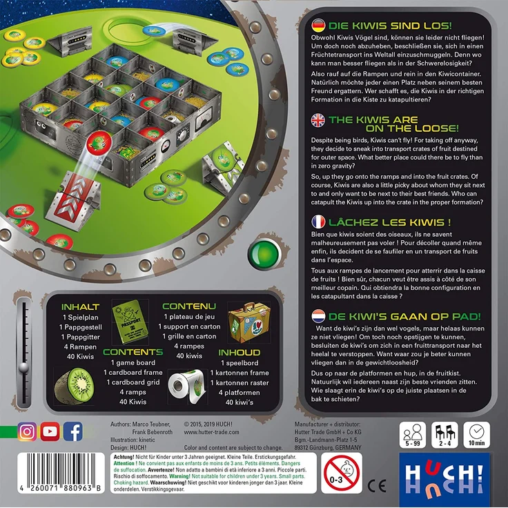 HUCH! Gesellschaftsspiel Flying Kiwis – Bild 2