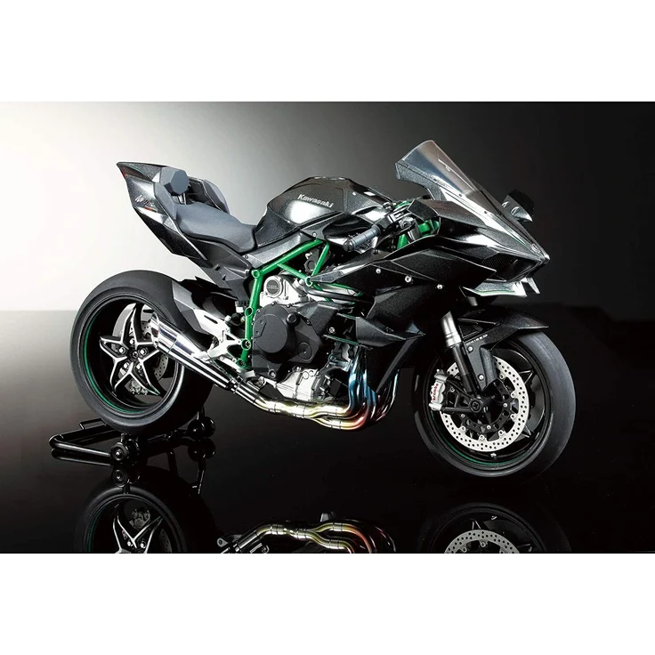 Tamiya Kawasaki Ninja H2R Motorradmodell Montagesatz 1:12 Kawasaki Ninja H2R Kunststoff Land vehicle model - Preisvergleich – Bild 1