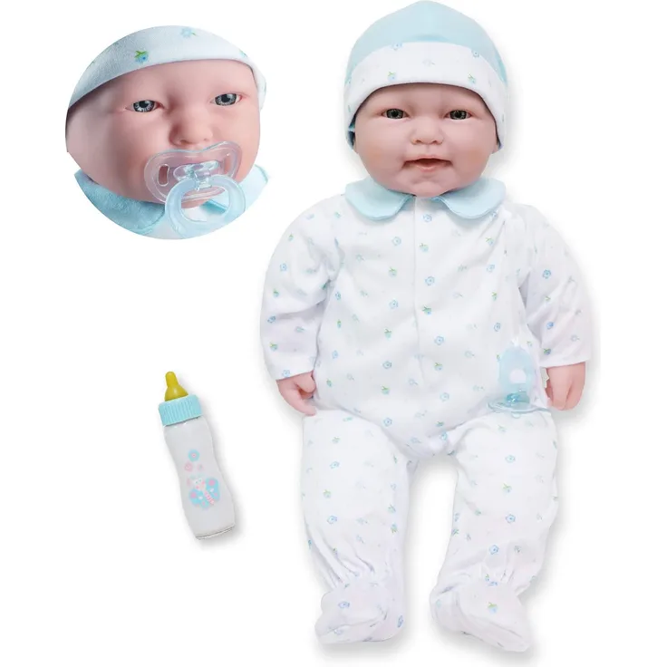JC TOYS -La Baby Babypuppe, blau (15344)