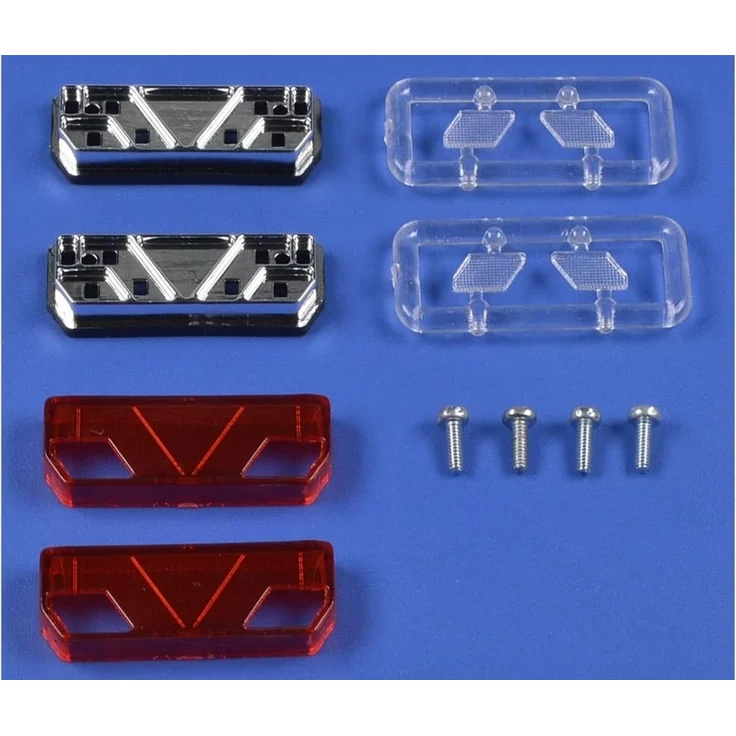 Carson 500907037 1:14 7-Kammer Rückleuchten Auflieger (2) – Bild 2