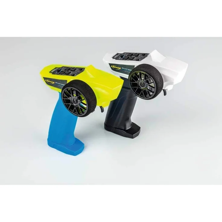 Carson 500500100 - Reflex Wheel Start 2.4G Radio, Modellbau, Zubehör, Fernsteuerung, Empfänger, 3 Kanal, Tamiya KIT kompatibel, blau – Bild 4