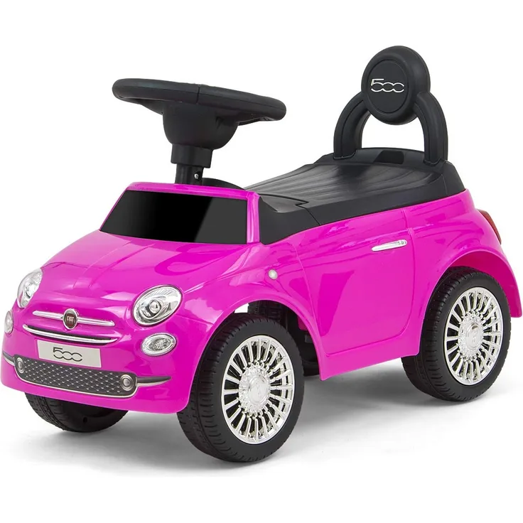 Milly Mally Gehendes Fiat 500Auto 60 cm rosa