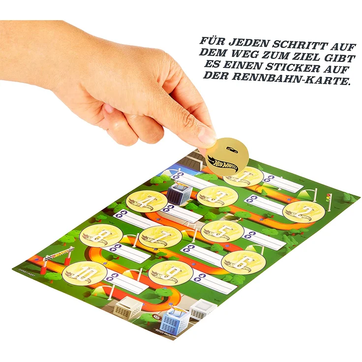 Hot Wheels GWN97 - Geschenkset mit 10 Die-Cast-Fahrzeugen im Maßstab 1:64, Spielzeug für Kinder ab 3 Jahren, zufällige Auswahl – Bild 4