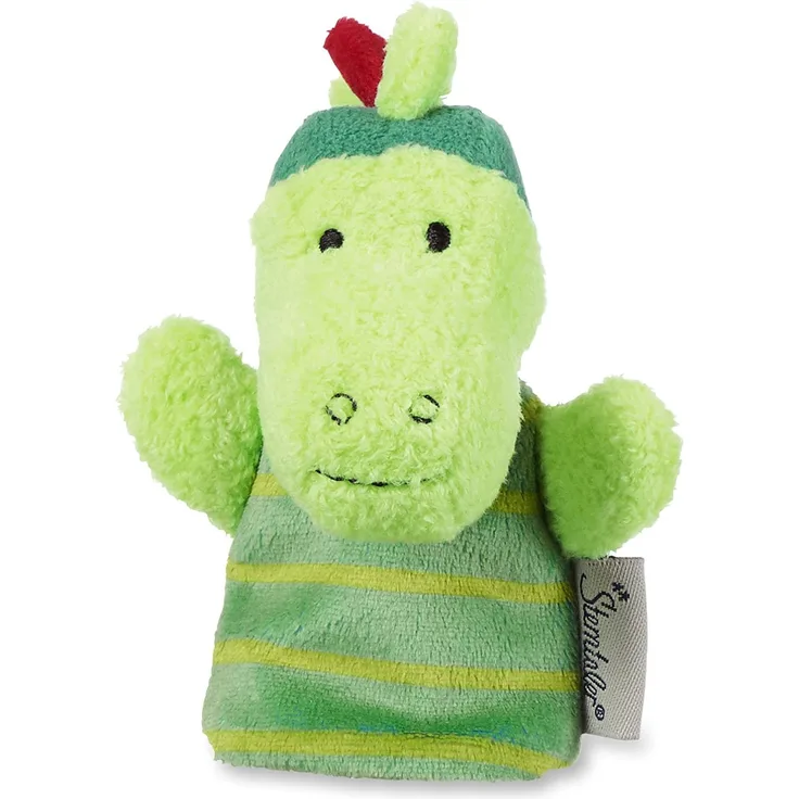 Sterntaler Fingerpuppe Drache, 11 x 8 x 6 cm, Grün