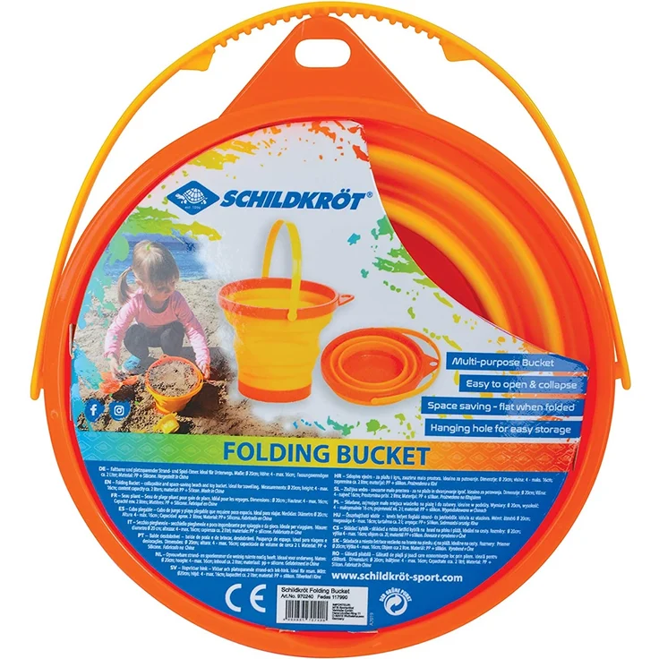 Schildkröt-Funsports Sandeimer, Falteimer, 2 Liter, 970240 – Bild 6