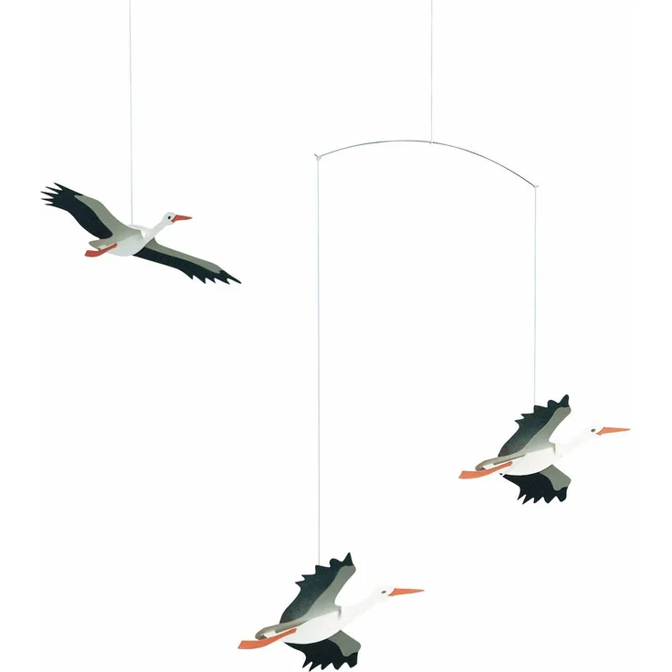 Flensted Mobile Glücks-Störche – Bild 1