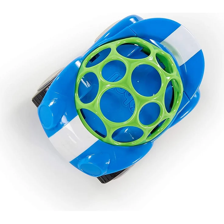 Bright Starts, Oball Spielzeugauto mit Rassel, blau-grün – Bild 3