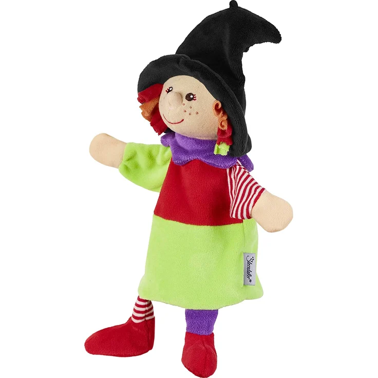 Sterntaler Handpuppe Hexe, Ideal für Puppentheater und Rollenspiele, 29 x 21 x 7 cm, Mehrfarbig – Bild 2