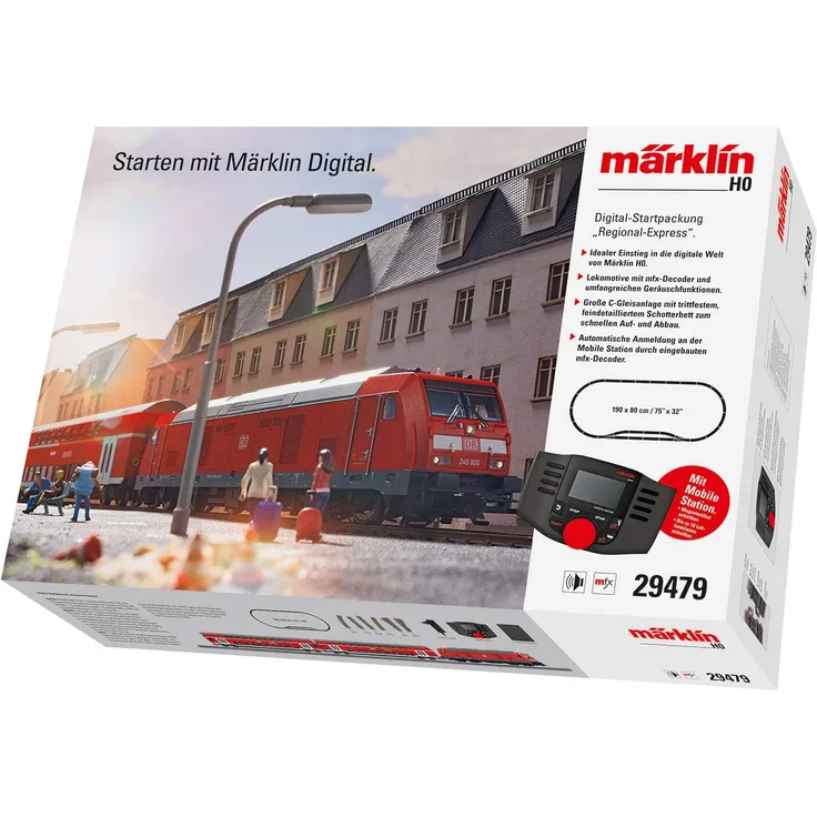 Märklin 29479 - Digital-Startset Regional Express, Spur H0