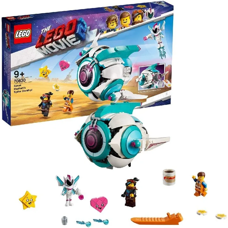 THE LEGO MOVIE 2 70830 Sweet Mischmaschs Systar Raumschiff