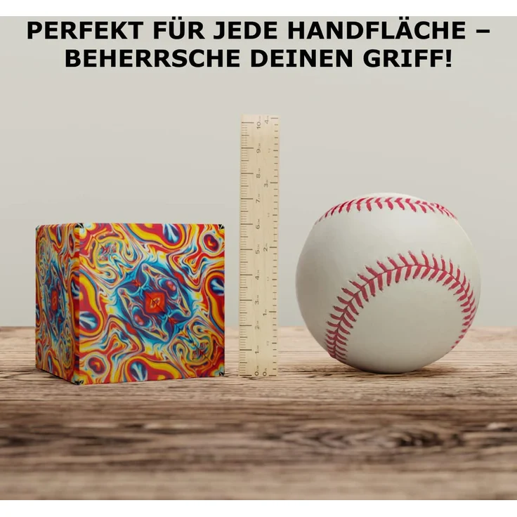 SHASHIBO Formwechsel Zauberwürfel - Preisgekrönt, Patentiert - Anti Stress Spielzeug – 36 Seltenerdmagnete - 3D Infinity Cube - Shashibo Magnetwürfel in Über 70 Formen Verwandelbar (Spaced Out) – Bild 5