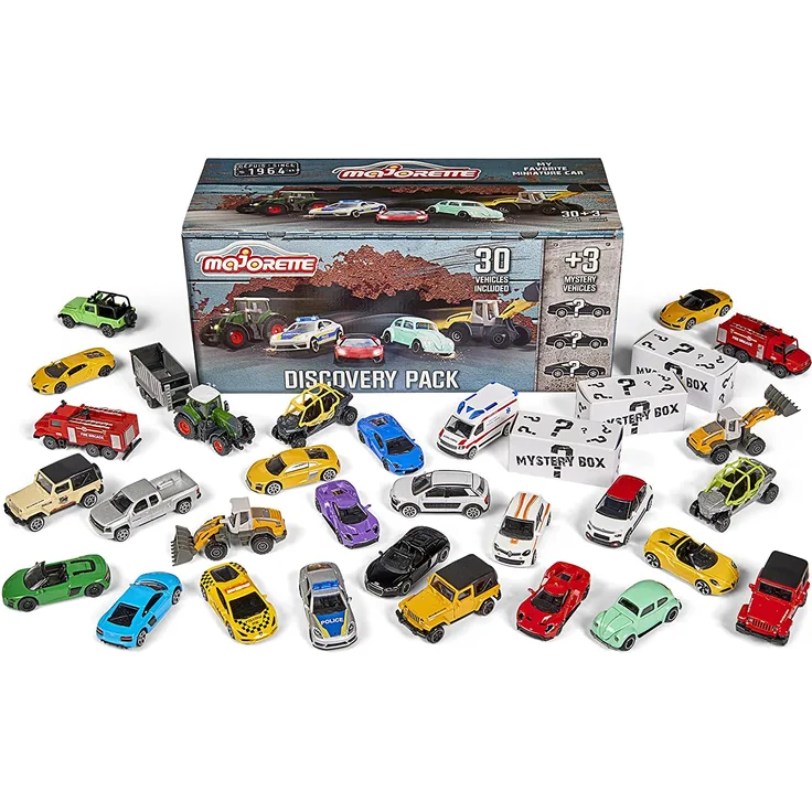 Majorette 212058596 Fahrzeug-Set 3 Jahr(e) Metall Kunststoff Gemischte Farben