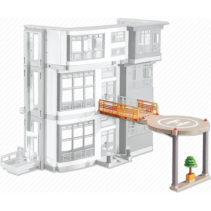 Playmobil 6445 Hubschrauberlandeplatz für Kinderklinik (6657) – Bild 1