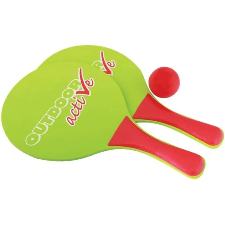 Outdoor active Beachball-Schlägerset mit Ball