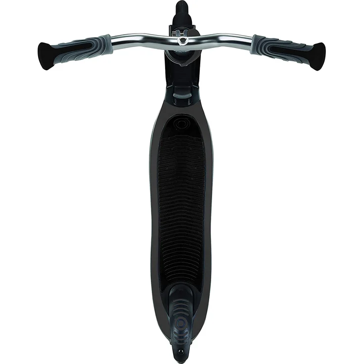 Globber Flow Foldable Unisex-Tretroller, zusammenklappbar, 473-120, schwarz/grau, höhenverstellbar – Bild 3