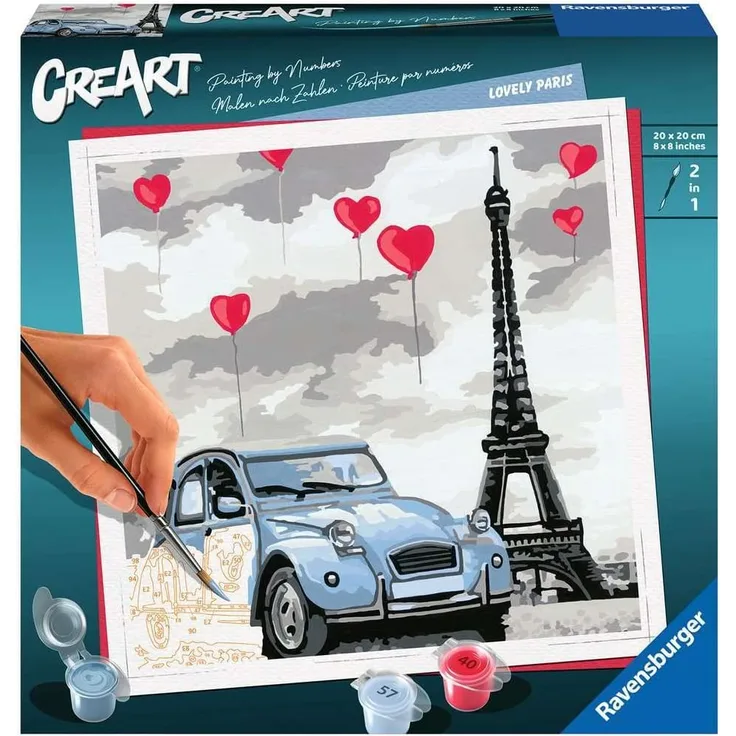 Ravensburger CreArt Paris coloring book