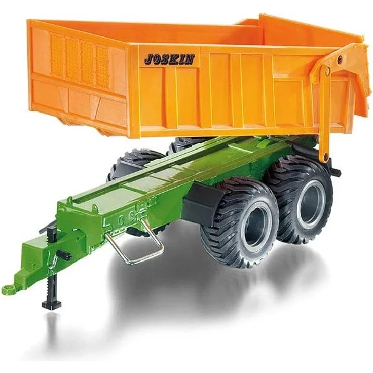 SIKU 6780, Tandem-Achs-Anhänger, 1:32, Fernsteuerbar, Für SIKU CONTROL Fahrzeuge mit Anhängerkupplung, Metall/Kunststoff, Orange – Bild 3