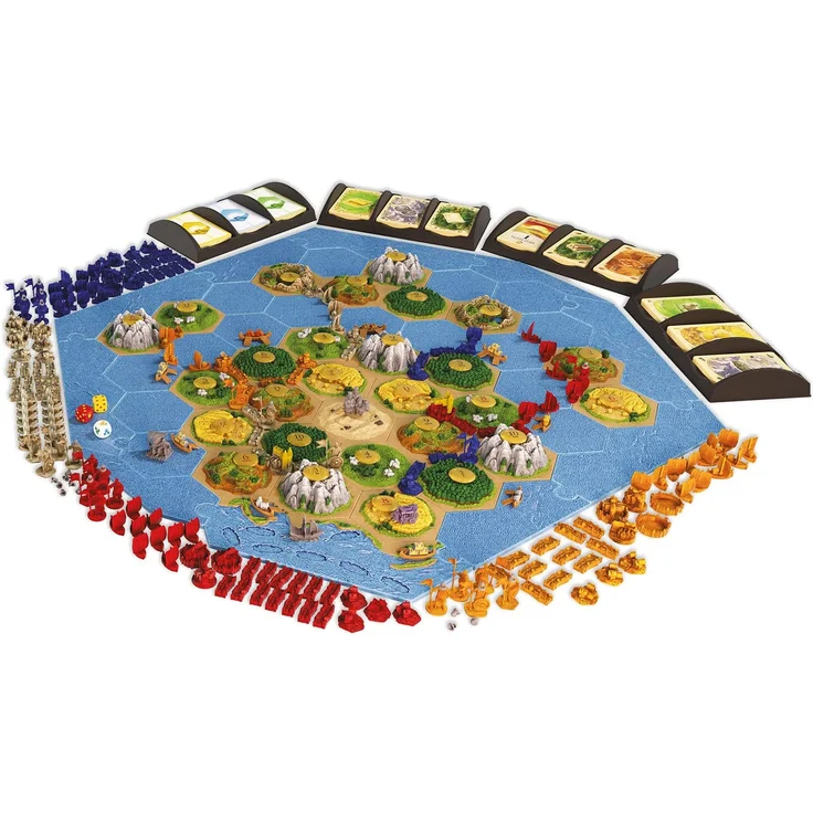 Catan - 3D Edition - Seefahrer und Städte & Ritter (Erw. ) – Bild 3