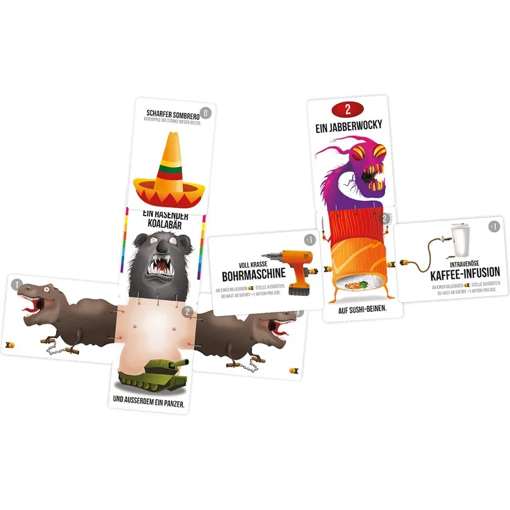 Asmodee Bears vs. Babies, Partyspiel, Kartenspiel, Deutsch – Bild 2