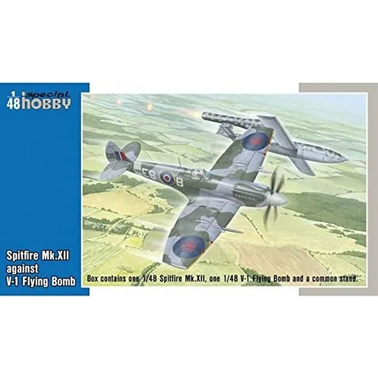 Special Hobby 100-SH48192 Spitfire Mk. XII against V-1 Flying Bomb