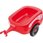 BIG-Bobby-Car Trailer Rot - Bobby-Car Anhänger für drinnen und draußen, für das BIG-Bobby-Car und die BIG-Bobby-Scooter, bis 25 kg, für Kinder ab 1 Jahr