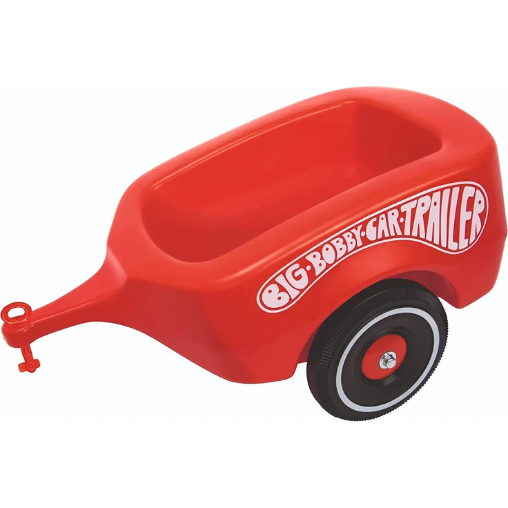 BIG-Bobby-Car Trailer Rot - Bobby-Car Anhänger für drinnen und draußen, für das BIG-Bobby-Car und die BIG-Bobby-Scooter, bis 25 kg, für Kinder ab 1 Jahr – Bild 2
