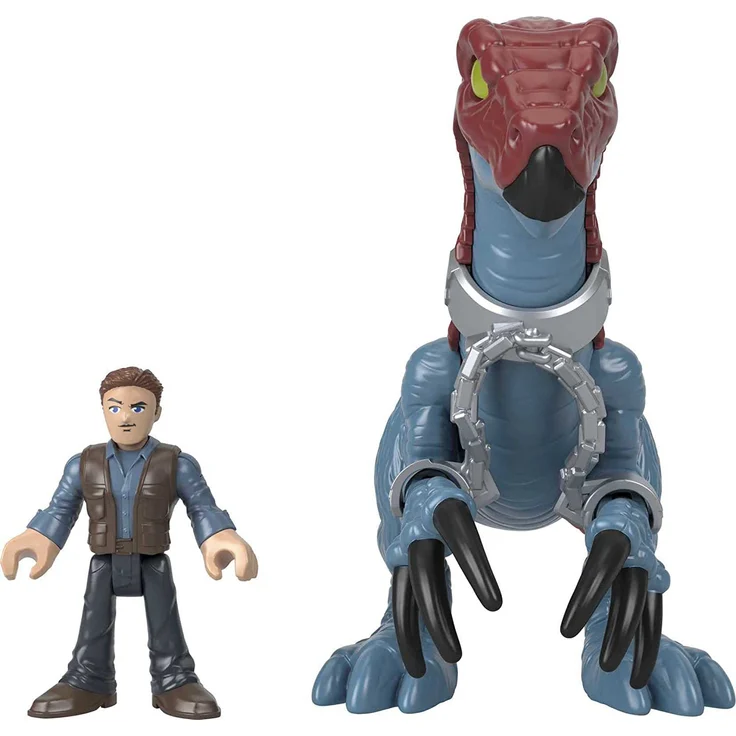 Imaginext - Jurassic World - Therizinosaurus & Owen – Bild 4