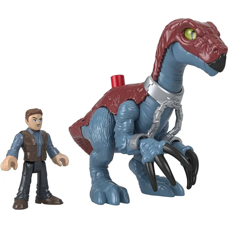 Imaginext - Jurassic World - Therizinosaurus & Owen – Bild 1