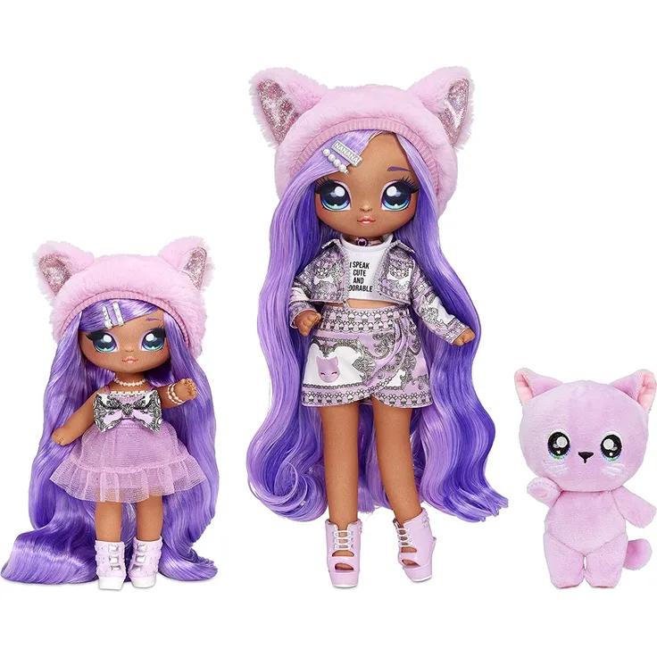 Na! Na! Na! Surprise Family - Lavender Kitty Family