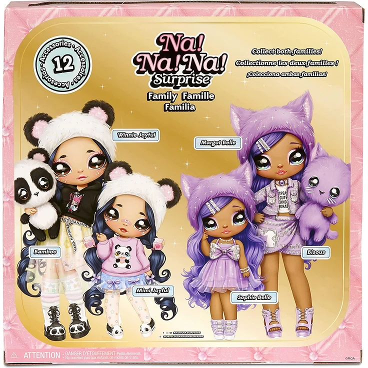 Na! Na! Na! Surprise Family - Lavender Kitty Family – Bild 5