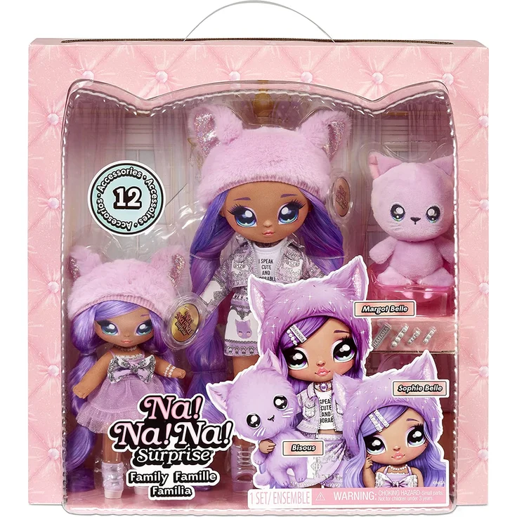 Na! Na! Na! Surprise Family - Lavender Kitty Family – Bild 6