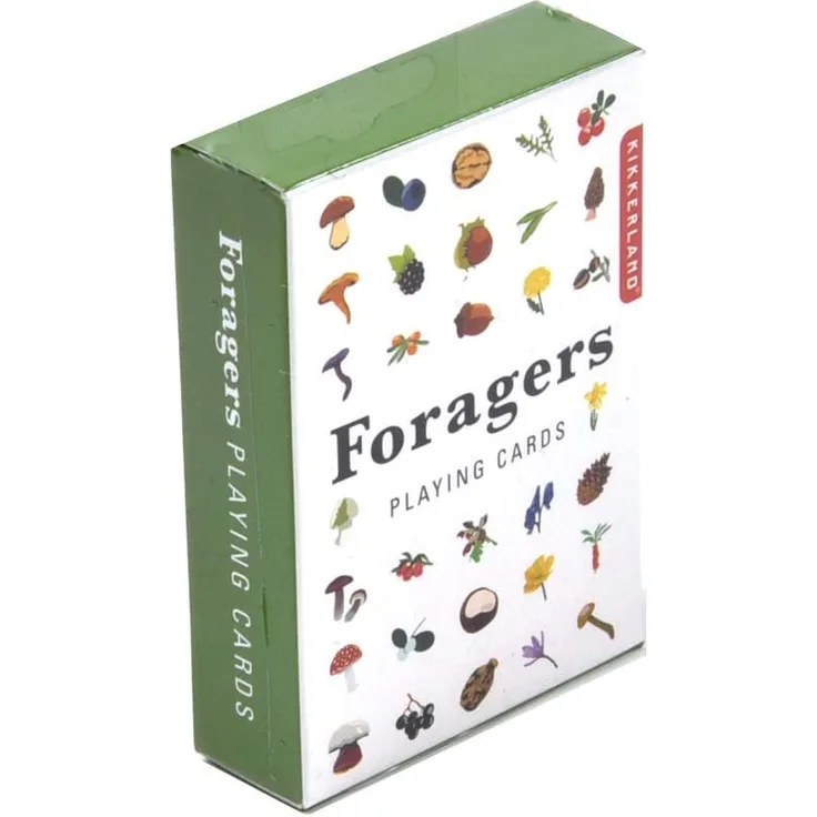 Spielkarten Foragers 6,2 X 8,8 Cm Papier Weiß