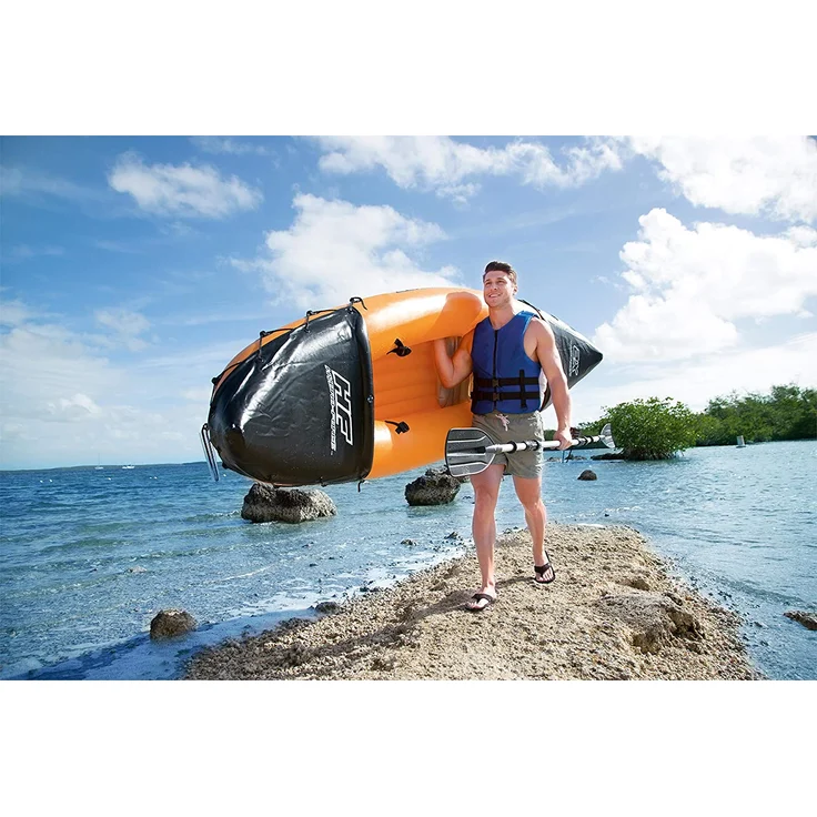 Bestway Hydro-Force Kajak aufblasbar Schlauchboot Boot 321x88x42cm Lite-Rapid X2 – Bild 9