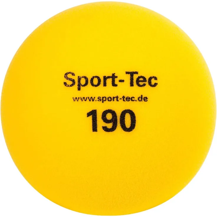 Schaumstoffball unbeschichtet, Ø 19 cm, gelb
