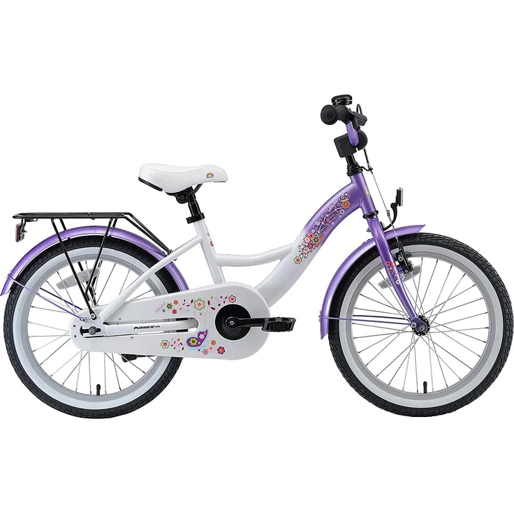Bikestar Kinder Fahrrad Classic, Lila Weiß, ab 18 Zoll – Bild 2
