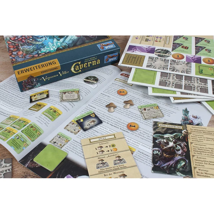 Caverna 'Vergessene Völker Erweiterung' Spiel Zubehör – Bild 6