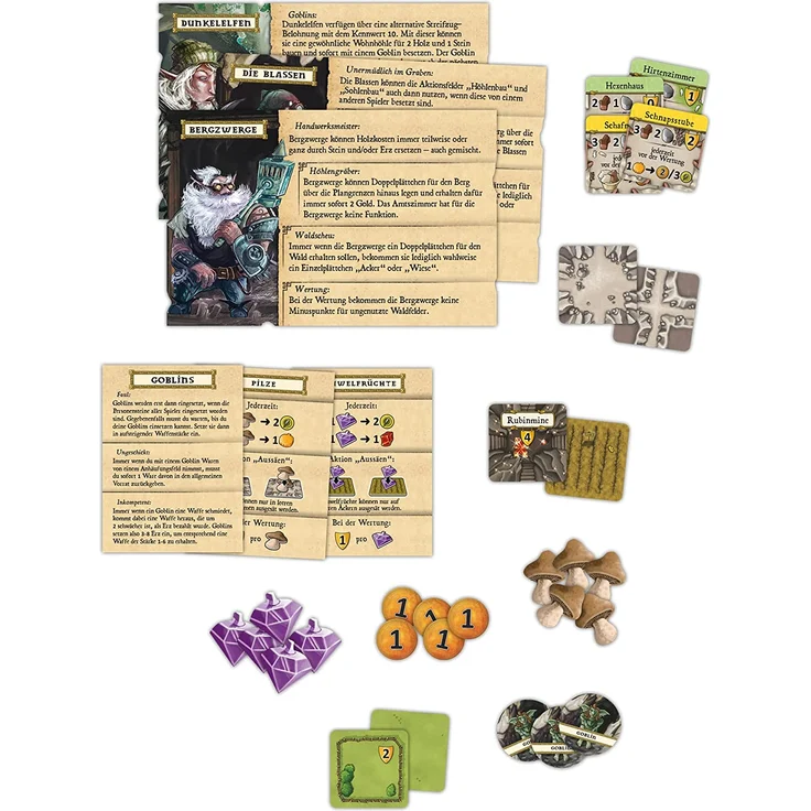 Caverna 'Vergessene Völker Erweiterung' Spiel Zubehör – Bild 4
