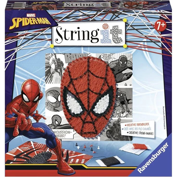 Ravensburger 18032 String It Midi: Spiderman – Bild 1