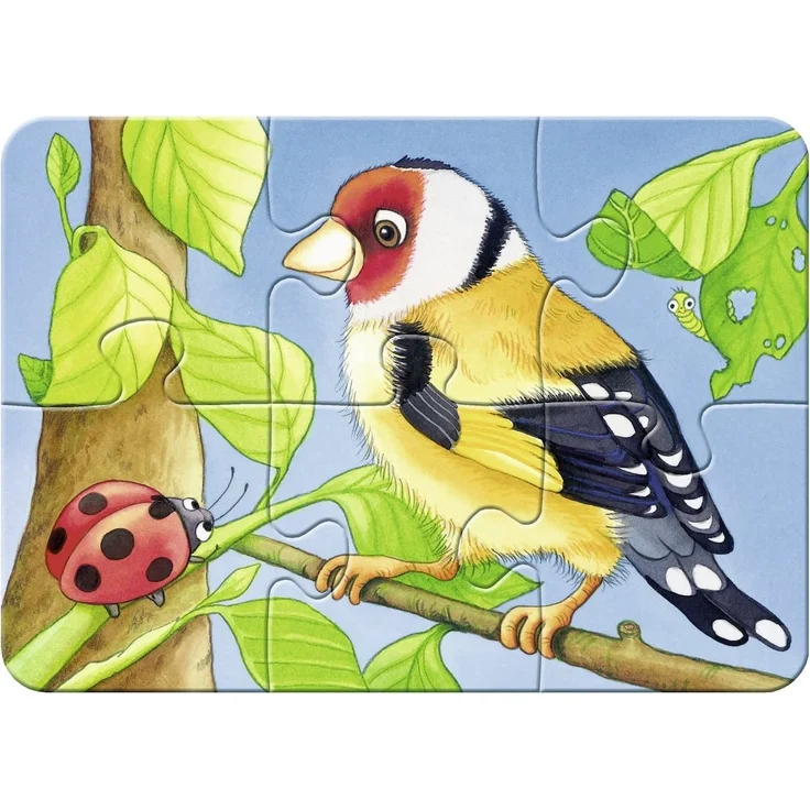 Ravensburger my first Puzzles 2, 4, 6, 8 Teile Süße Gartenbewohner – Bild 4