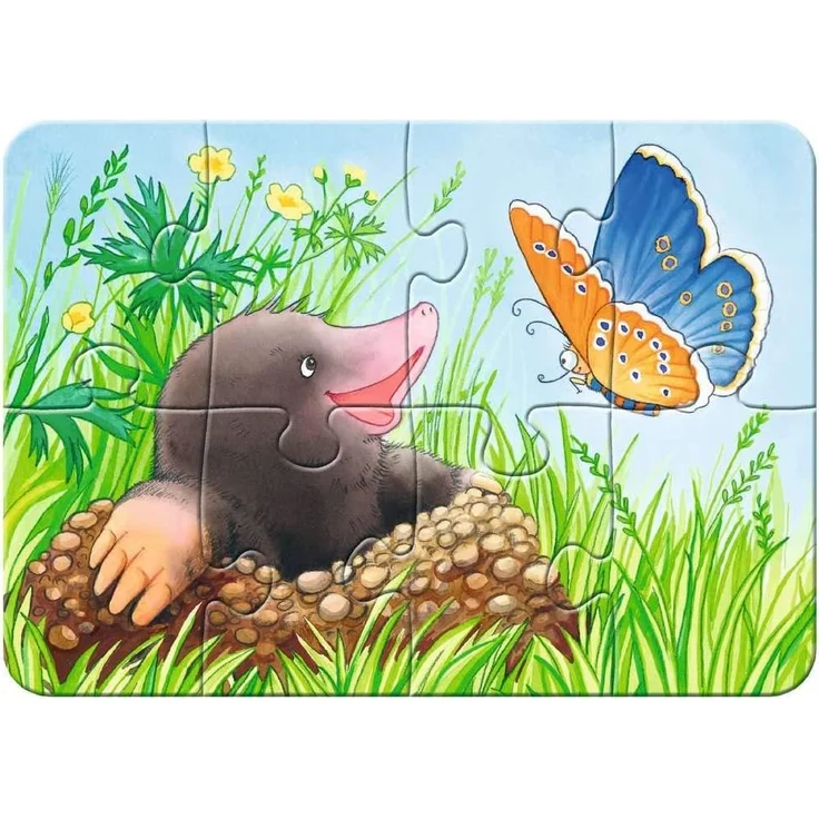 Ravensburger my first Puzzles 2, 4, 6, 8 Teile Süße Gartenbewohner – Bild 2