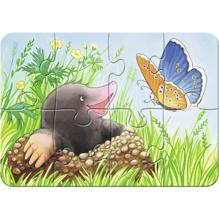 Ravensburger my first Puzzles 2, 4, 6, 8 Teile Süße Gartenbewohner – Bild 5