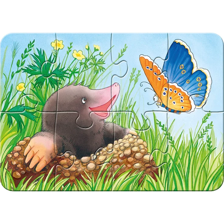 Ravensburger my first Puzzles 2, 4, 6, 8 Teile Süße Gartenbewohner – Bild 7