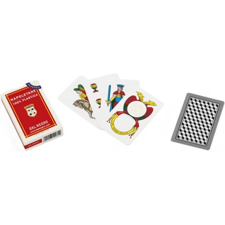 Dal Negro 15002 Napoletane Spielkarten, Mehrfarbig – Bild 1