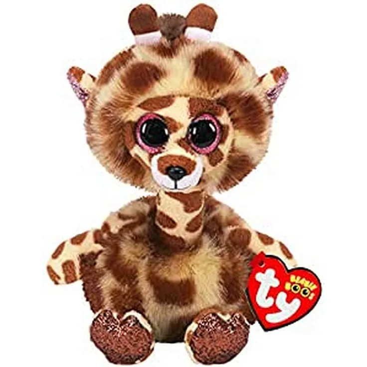 TY Beanie Boos Giraffe with a long neck Gertie 15cm