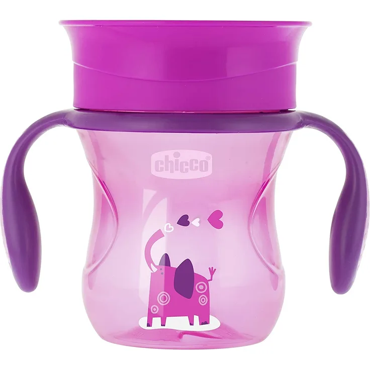 Chicco 00006951100000 Trinkbecher Perfect, 12M+, 200 ML, rosa